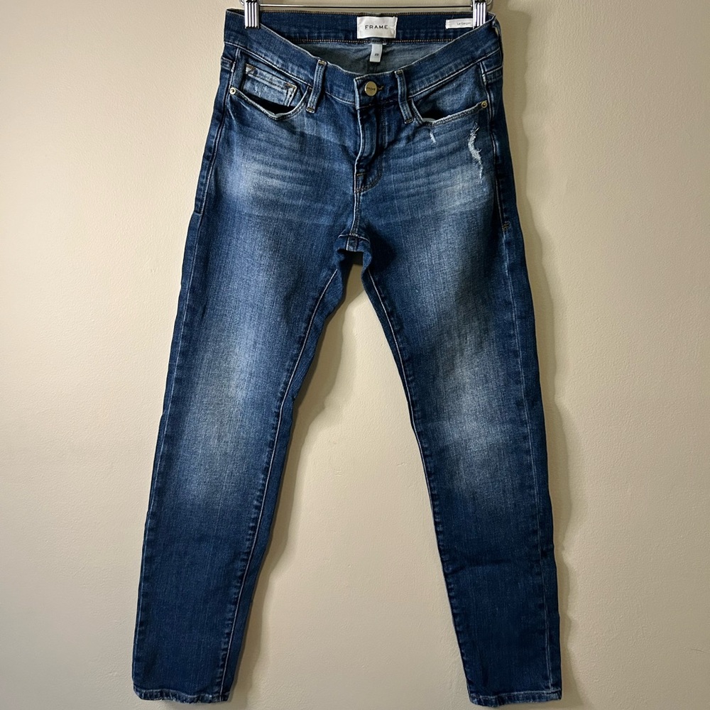 FRAME Le garçon mid rise jeans, size 25